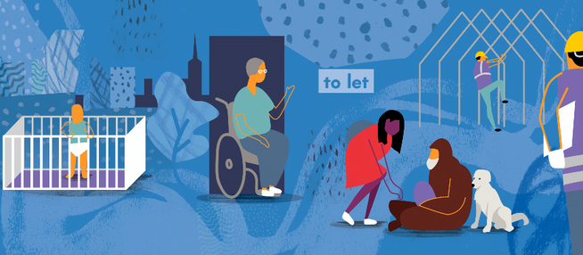 Housing illustration