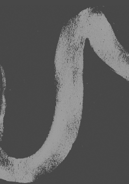 River Thames motif B&W